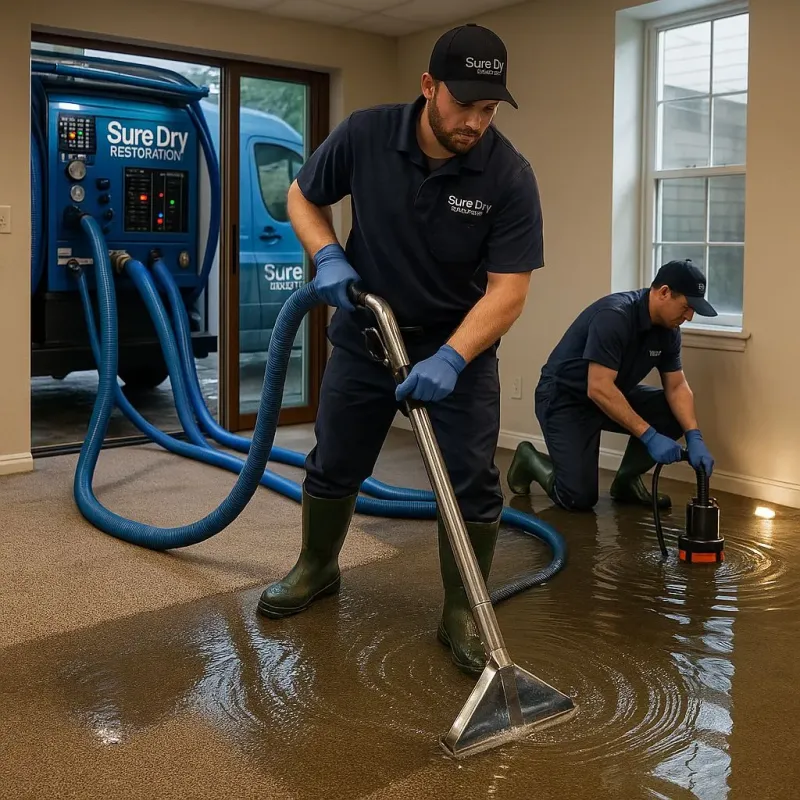 Water Extraction and Removal process in Pine Lawn, MO